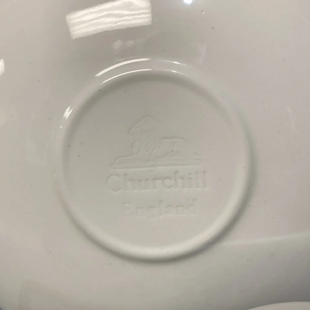 Blue Willow Churchill Coffee Cup Made in England